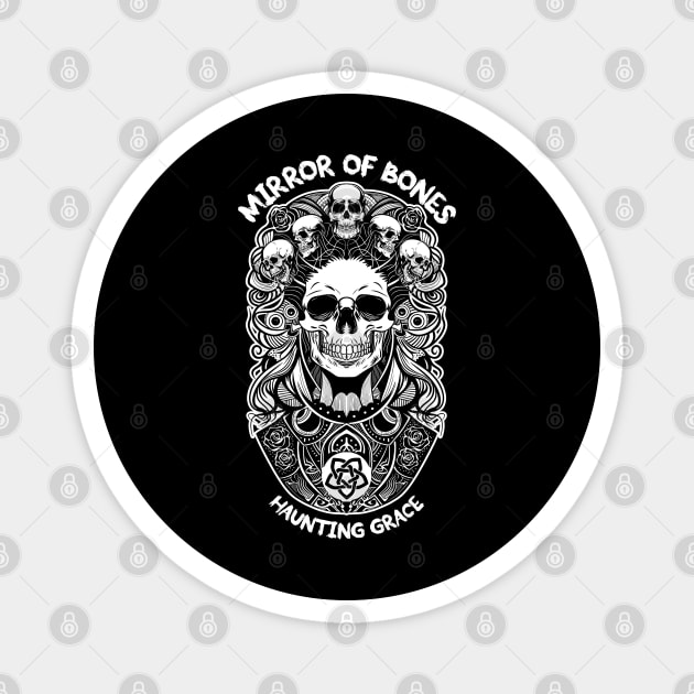 MIRROR OF BONES Magnet by artslaves